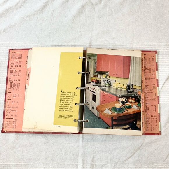 Vintage Better Homes and Gardens Red Checkered Cook Book - Picture 15 of 16